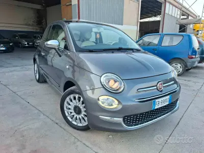 Usata Fiat 500 Lounge 69 CV (50 kW) 2016 Grigio Berlina