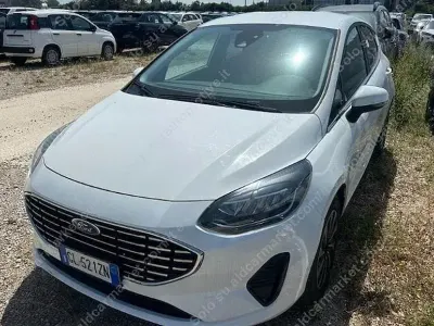 Usata Ford Fiesta Titanium 75 CV (55 kW) 2022 Bianco Utilitaria