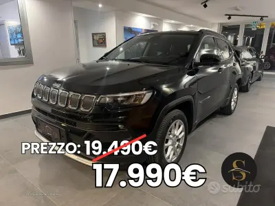Usata Jeep Compass Limited 131 CV (96 kW) 2022 Nero SUV