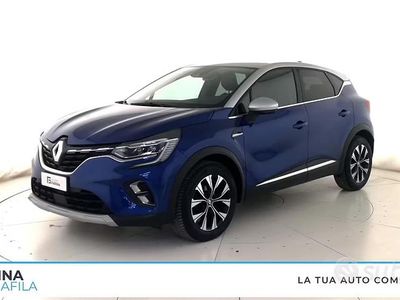 Usata Renault Captur Techno 91 CV (66 kW) 2024 Blu tetto grigio chiaro SUV