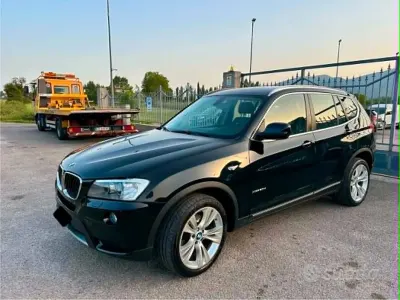 Usata BMW X3 184 CV (135 kW) 2013 Nero SUV