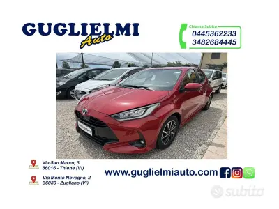 Usata Toyota Yaris Hybrid Trend 116 CV (85 kW) 2022 Verde Berlina