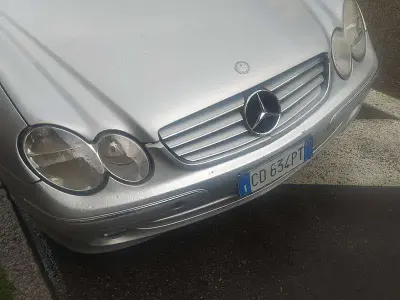 Usata Mercedes CLK200 Avantgarde 163 CV (119 kW) 2003 Argento Coupé