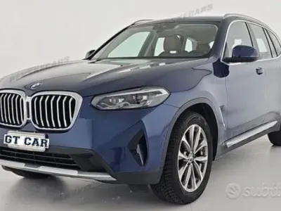 Usata BMW X3 190 CV (139 kW) 2022 Bluazzurro SUV