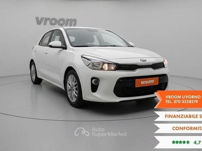 Usata Kia Rio 101 CV (74 kW) 2017 Bianco Utilitaria