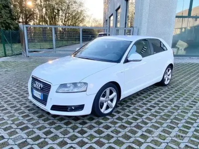 Usata Audi A3 S-Line 140 CV (102 kW) 2011 Bianco Utilitaria