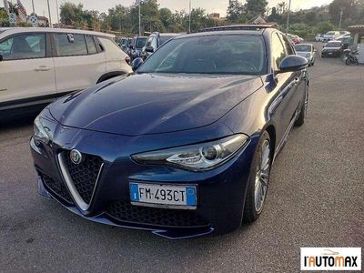 Usata Alfa Romeo Giulia Super 180 CV (132 kW) 2017 Blu Berlina