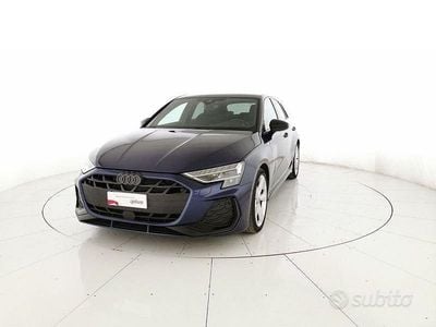 Usata Audi A3 S-Line 150 CV (110 kW) 2025 Blu navarra metallizzato Berlina