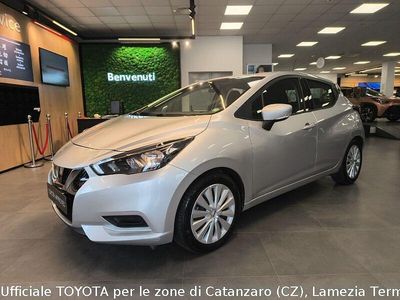 Usata Nissan Micra Acenta 92 CV (67 kW) 2021 Argento Utilitaria