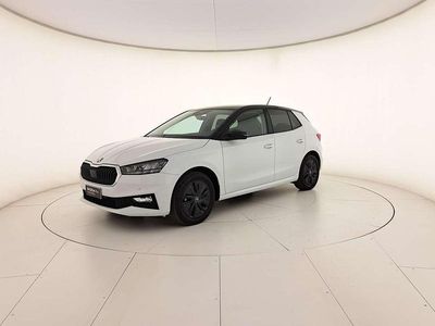 Usata Skoda Fabia Selection 80 CV (58 kW) 2025 Bianco luna metallizzato nero tulipano perlato Utilitaria