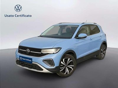Usata VW T-Cross Style 116 CV (85 kW) 2024 Clear blue metallizzato SUV