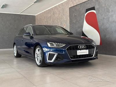 Usata Audi A4 S-Line 163 CV (119 kW) 2020 Blu Station wagon