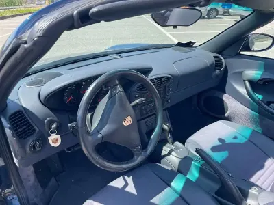 Usata Porsche 986 Boxster 204 CV (150 kW) 1998 Blu/azzurro Cabrio