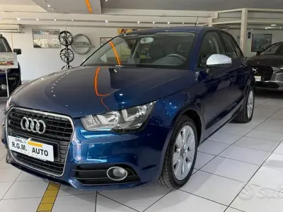 Begagnad Audi A1 Ambition 86 HK (63 kW) 2014 Blå Halvkombi