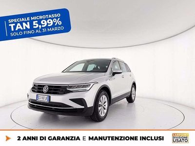 Usata VW Tiguan Life 150 CV (110 kW) 2023 Argento SUV