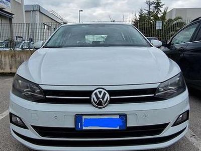 Usata VW Polo Comfortline 95 CV (69 kW) 2019 Bianco Utilitaria
