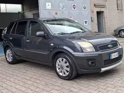 Usata Ford Fusion Titanium 76 CV (55 kW) 2010 Grigio Utilitaria