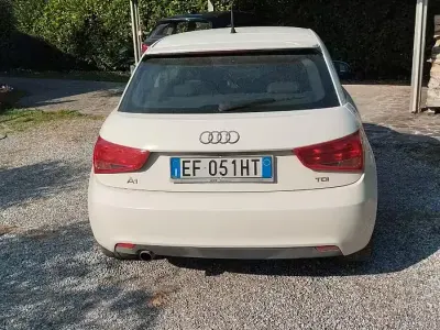 Usata Audi A1 90 CV (66 kW) 2010 Bianco Utilitaria