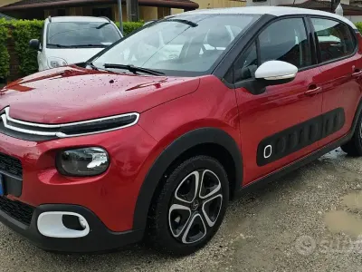 Begagnad Citroën C3 PureTech 82 HK (60 kW) 2017 Röd Sedan