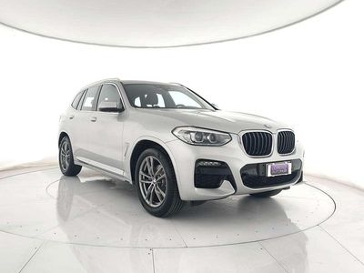 Usata BMW X3 M Sport 190 CV (139 kW) 2021 Argento metallizzato SUV