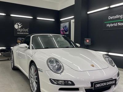 Usata Porsche 997 354 CV (260 kW) 2008 Bianco Cabrio