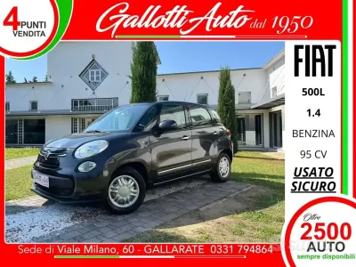 Begagnad Fiat 500L Easy 95 HK (69 kW) 2012 Grå Minibuss