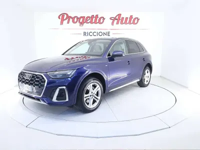 Usata Audi Q5 S-Line 204 CV (150 kW) 2021 Blu navarra met. SUV
