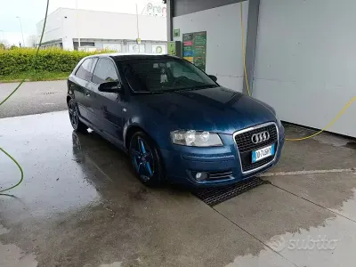 Usata Audi A3 Ambition 115 CV (84 kW) 2007 Bluazzurro Utilitaria