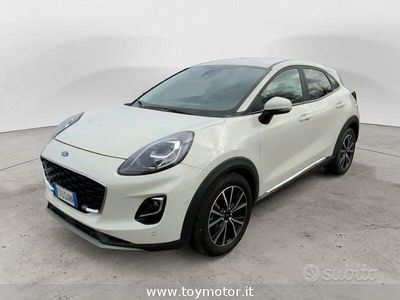 Usata Ford Puma Titanium 125 CV (91 kW) 2020 Beige SUV