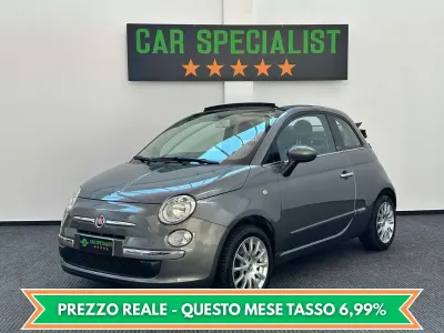 Usata Fiat 500C Lounge 69 CV (50 kW) 2015 Grigio Cabrio