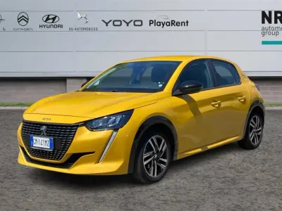 Usata Peugeot 208 Allure 102 CV (75 kW) 2023 Giallo Utilitaria