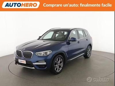 Usata BMW X3 xLine 190 CV (139 kW) 2019 Blu SUV