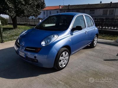 Usata Nissan Micra Acenta 80 CV (58 kW) 2004 Blu Utilitaria