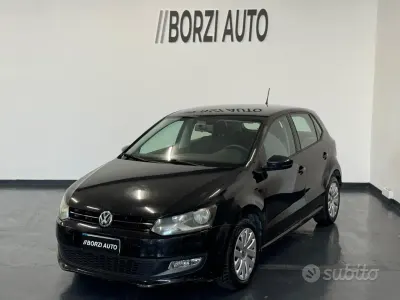 Usata VW Polo Trendline 75 CV (55 kW) 2012 Nero Utilitaria