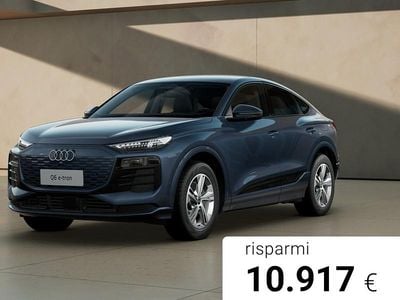 Nuova Audi Q6 Sportback e-tron Advanced Plus 119 kW (163 CV) 2025 Blu plasma metallizzato SUV