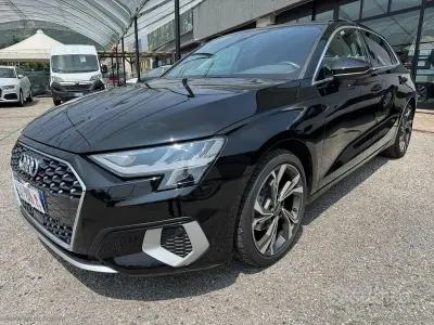 Usata Audi A3 Advanced 150 CV (110 kW) 2022 Nero Berlina