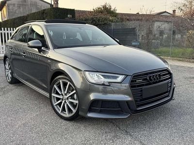 Usata Audi A3 S-Line 190 CV (139 kW) 2017 Grigio Berlina