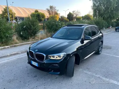 Usata BMW X3 M Sport 190 CV (139 kW) 2020 Nero SUV