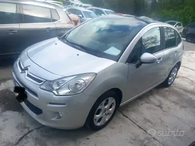Usata Citroën C3 Exclusive 82 CV (60 kW) 2015 Grigio Berlina