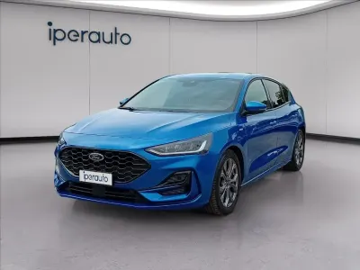 Usata Ford Focus ST-Line X 125 CV (91 kW) 2023 Blu Berlina