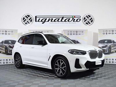 Usata BMW X3 M Sport 190 CV (139 kW) 2022 Bianco perla SUV