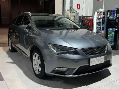 Usata Seat Leon ST Business 150 CV (110 kW) 2015 Grigio Station wagon