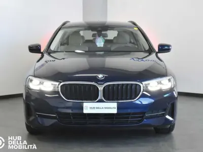 Usata BMW 518 150 CV (110 kW) 2022 Blu Station wagon
