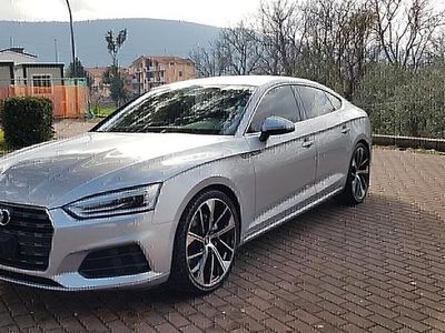 Usata Audi A5 190 CV (139 kW) 2017 Argento Coupé