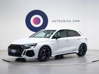 Usata Audi RS3 Comfort 400 CV (294 kW) 2022 Bianco Berlina