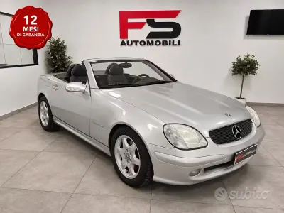 Usata Mercedes SLK200 163 CV (119 kW) 2003 Grigio Cabrio