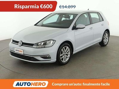 Usata VW Golf VII Business 116 CV (85 kW) 2019 Bianco Berlina