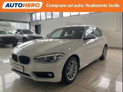 Usata BMW 116 115 CV (84 kW) 2019 Bianco Utilitaria