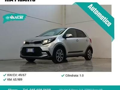 Usata Kia Picanto X-Line 67 CV (49 kW) 2021 Grigio Utilitaria