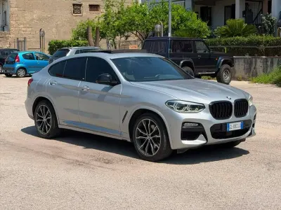 Usata BMW X4 M Sport 252 CV (185 kW) 2018 Argento SUV